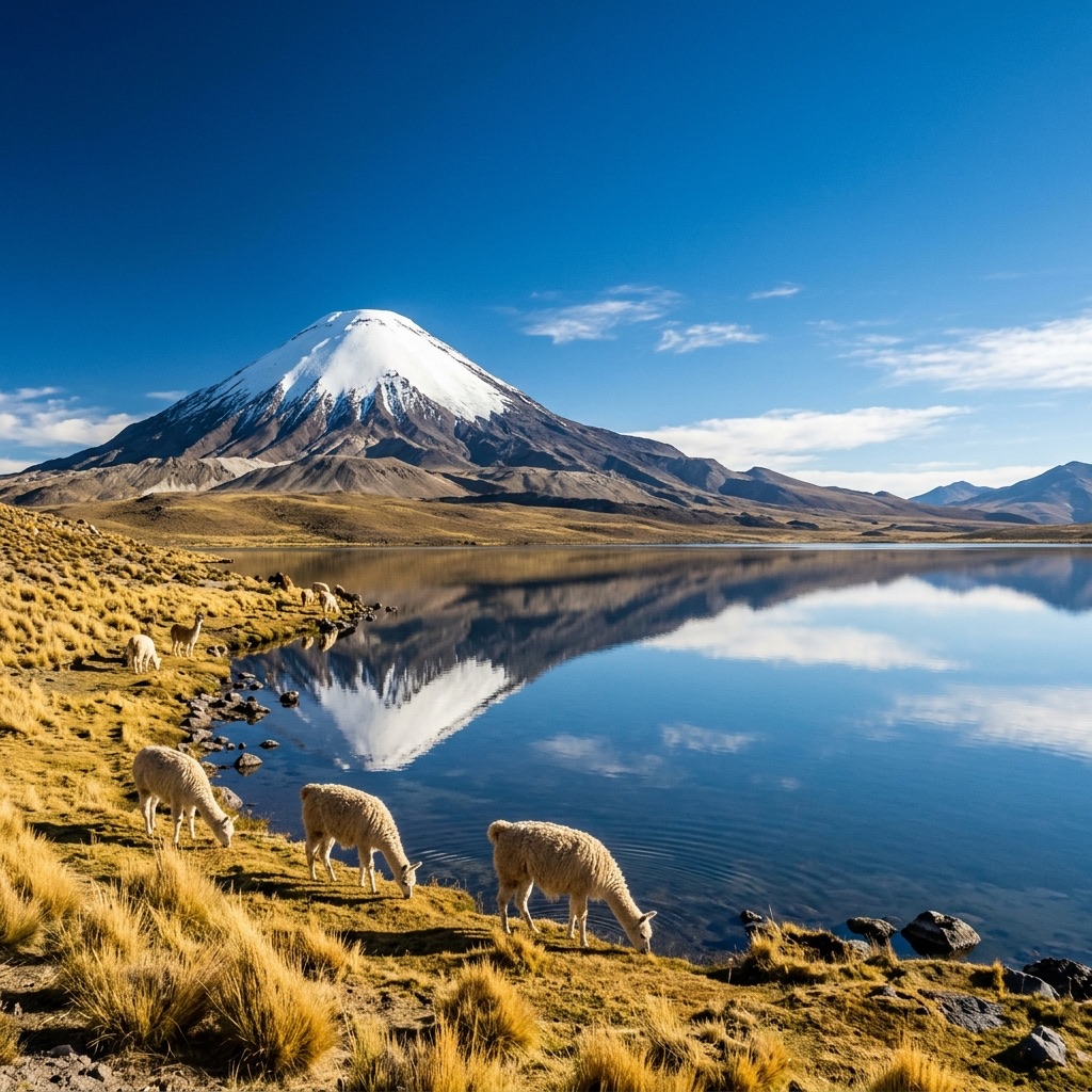 Paisaje de Arica y Parinacota